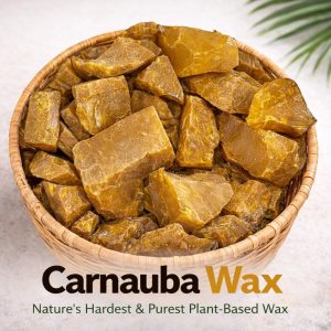 Carnauba Wax Pastilles – Natural Vegan Cosmetic Grade Wax | High Melt Gloss Wax