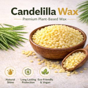 Candelilla Wax – Natural Vegan Cosmetic Wax for Lip Balm, Skincare & Beauty Products