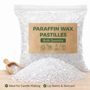 Paraffin Wax Pastilles – Fully Refined Candle Making Wax Pellets | Ideal for Pillars, Votives & DIY Candles