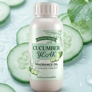 Cucumber Fragrance Oil – Fresh Green Cooling Aroma for Candles, Soap & Perfume Making