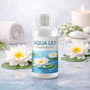 Aqua Lily Fragrance Oil – Fresh Floral Candle Fragrance for Candle Making, Soaps & Home Fragrance