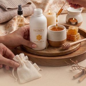 Honey Fragrance Oil – Sweet Rich Warm Aroma for Candles, Soap & Perfume Making