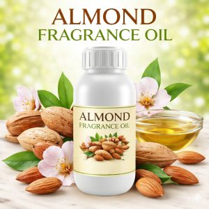 Almond Fragrance Oil – Sweet Almond Aroma Oil for Candle Making, Soap Making, Wax Melts, Diffuser & DIY Skincare Products