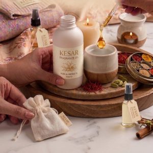 Kesar Fragrance Oil – Rich Warm Exotic Saffron Aroma for Candles, Soap & Perfume Making
