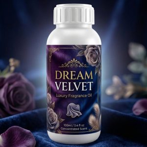 Dream Velvet Fragrance Oil – Soft Luxurious Sweet Floral Aroma for Candles, Soap & Perfume Making