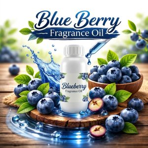 Blueberry Fragrance Oil – Sweet Fruity Aroma Oil for Candle Making, Soap Making, Wax Melts, Diffusers & DIY Cosmetic Products