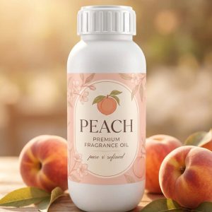 Peach Fragrance Oil – Sweet Juicy Fruity Fresh Aroma for Candles, Soap & Perfume Making