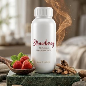 Strawberry Fragrance Oil – Sweet Juicy Fresh Fruity Aroma for Candles, Soap & Perfume Making