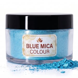 Premium Blue (light) Colour Mica Powder Set for Resin, Soap & Candle Making – Highly Pigmented, Non-Toxic, Shimmer Pigment Powder for DIY Crafts, Epoxy, Nail Art & Cosmetic Use
