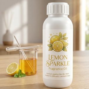 Lemon Sparkle Fragrance Oil – Fresh Citrus Sweet Zesty Aroma for Candles, Soap & Perfume Making