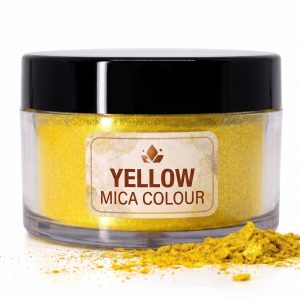 Premium Yellow Colour Mica Powder Set for Resin, Soap & Candle Making – Highly Pigmented, Non-Toxic, Shimmer Pigment Powder for DIY Crafts, Epoxy, Nail Art & Cosmetic Use