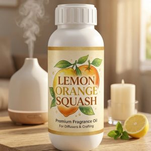 Lemon Orange Squash Fragrance Oil – Fresh Citrus Sweet Juicy Aroma for Candles, Soap & Perfume Making
