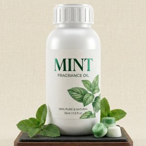 Mint Fragrance Oil – Fresh Cool Refreshing Aroma for Candles, Soap & Perfume Making