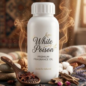 White Poison Fragrance Oil – Elegant Floral Sweet Sensual Luxury Aroma for Candles, Soap & Perfume Making