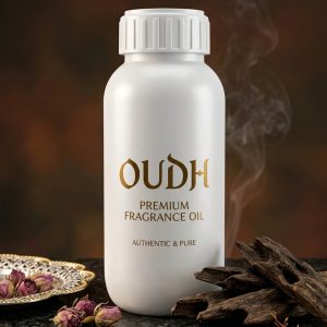 Oudh Fragrance Oil – Rich Deep Woody Luxury Aroma for Candles, Soap & Perfume Making