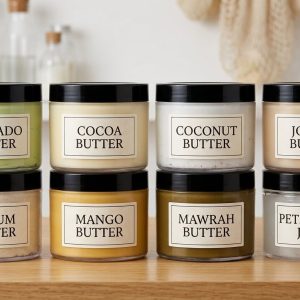 Premium Cosmetic Butters for Skincare, Haircare & Personal Care Formulations