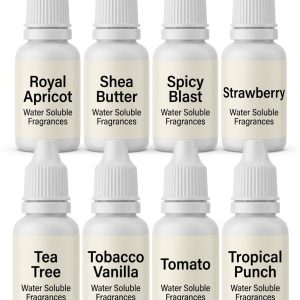 Luxury Water Soluble Fragrances for Cosmetics, Skincare, Candles & Personal Care Formulations