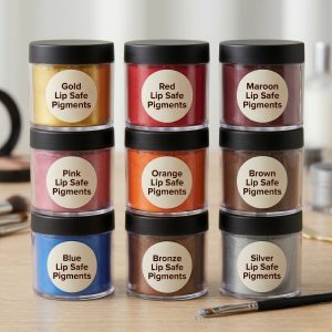 Lip Safe Pigments – Cosmetic Grade Premium Pigments for Lipstick, Lip Gloss & Lip Balm Manufacturing