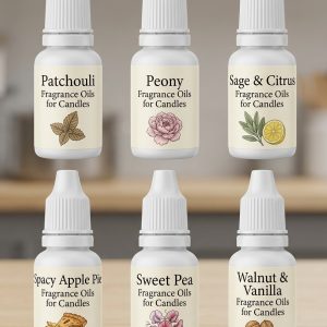 Premium Fragrance Oils for Candles – Long Lasting Aroma Oils for Candle Making, Wax Melts, Soap & Home Fragrance