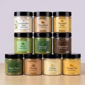 Premium Herbal Powders for Natural Skin Care, Hair Care & Cosmetic Formulations