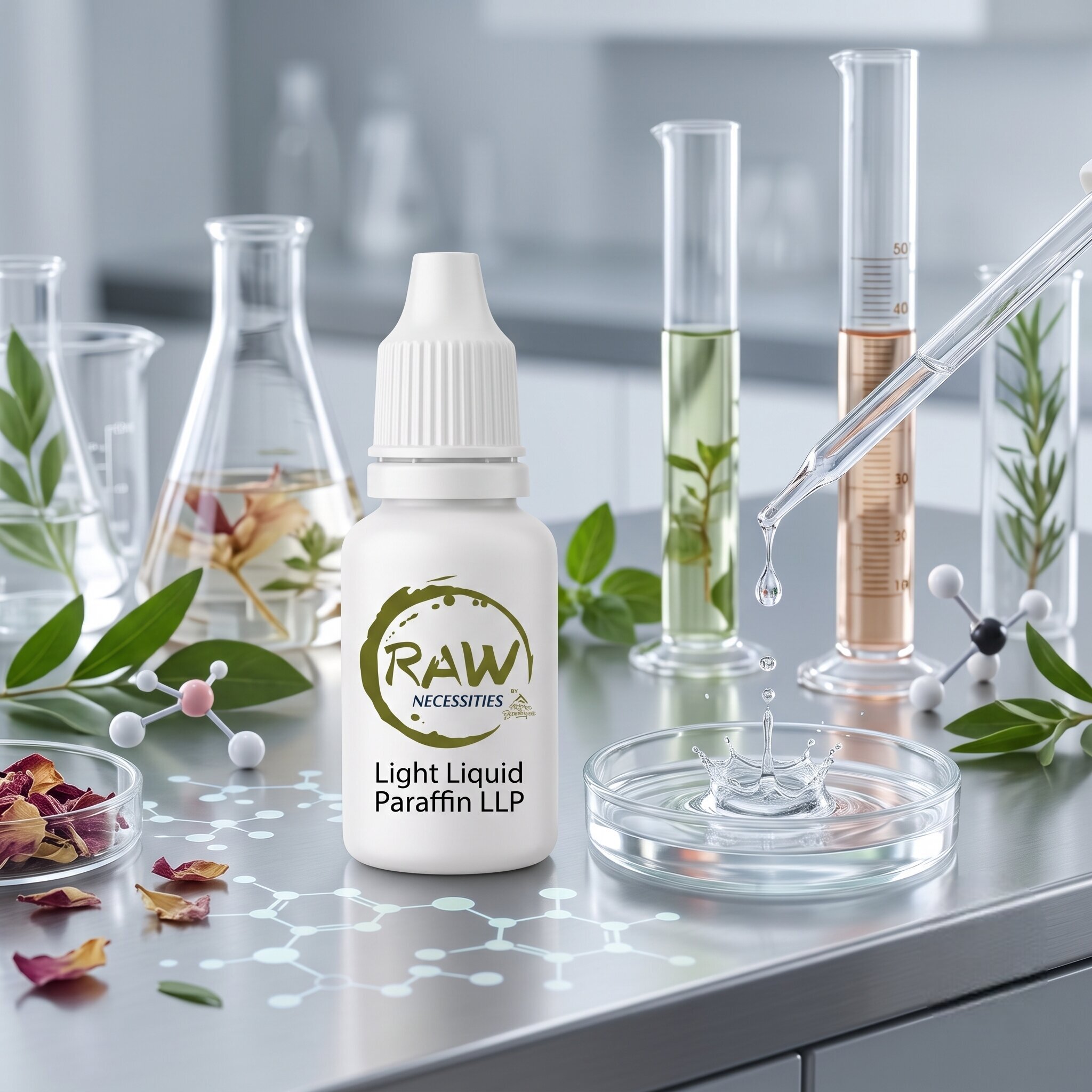 Light Liquid Paraffin LLP Lightweight Mineral Oil for Emollience, Skin Conditioning, Moisture Protection & Cosmetic Formulations - Image 2