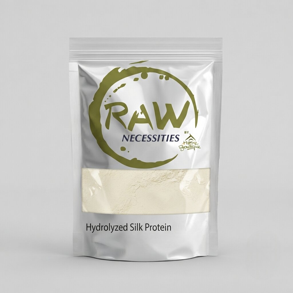 Hydrolyzed Silk Protein Premium Silk Powder -Derived Protein for Hair Conditioning, Smoothness, Moisture Support & Skin Care Formulations - Image 1
