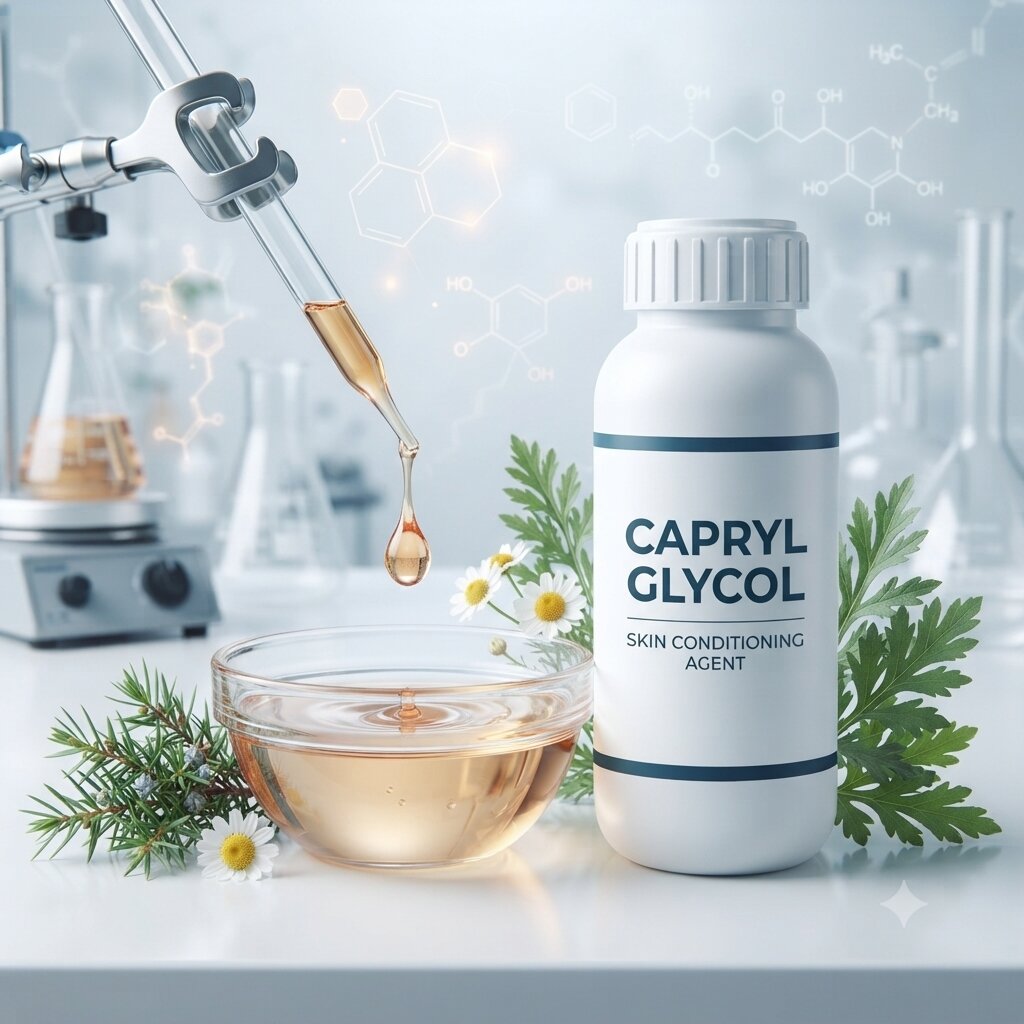 Capryl Glycol Chemical – Cosmetic Humectant, Skin Conditioning & Preservative Booster for Personal Care Formulations - Image 1