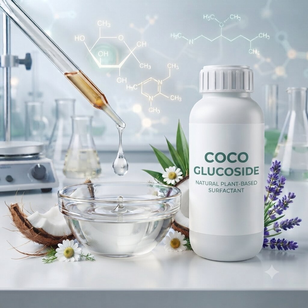Coco Glucoside Chemical – Mild Plant-Derived Nonionic Surfactant for Shampoo, Face Wash, Body Wash & Personal Care Formulations - Image 1