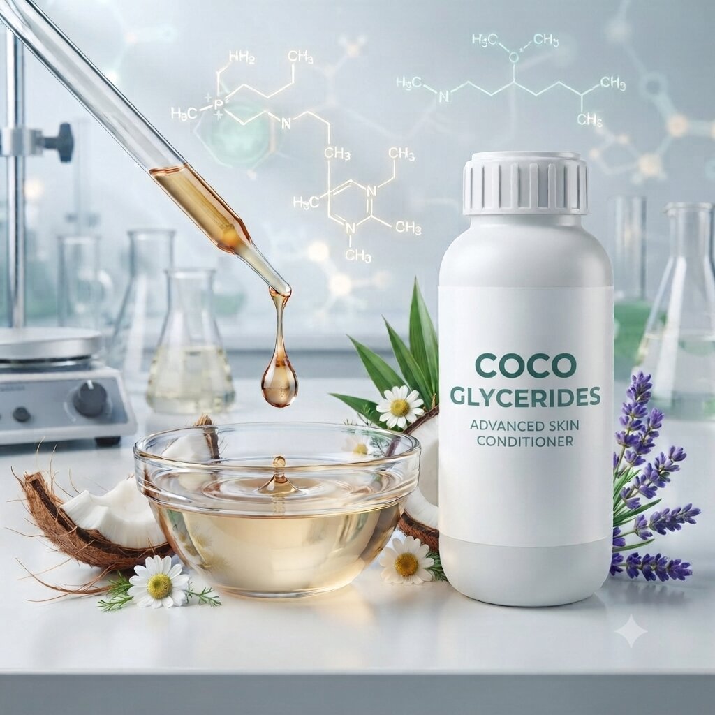 Coco Glycerides Chemical – Natural-Origin Emollient, Skin Conditioning & Hair Care Ingredient for Cosmetic Formulations - Image 1