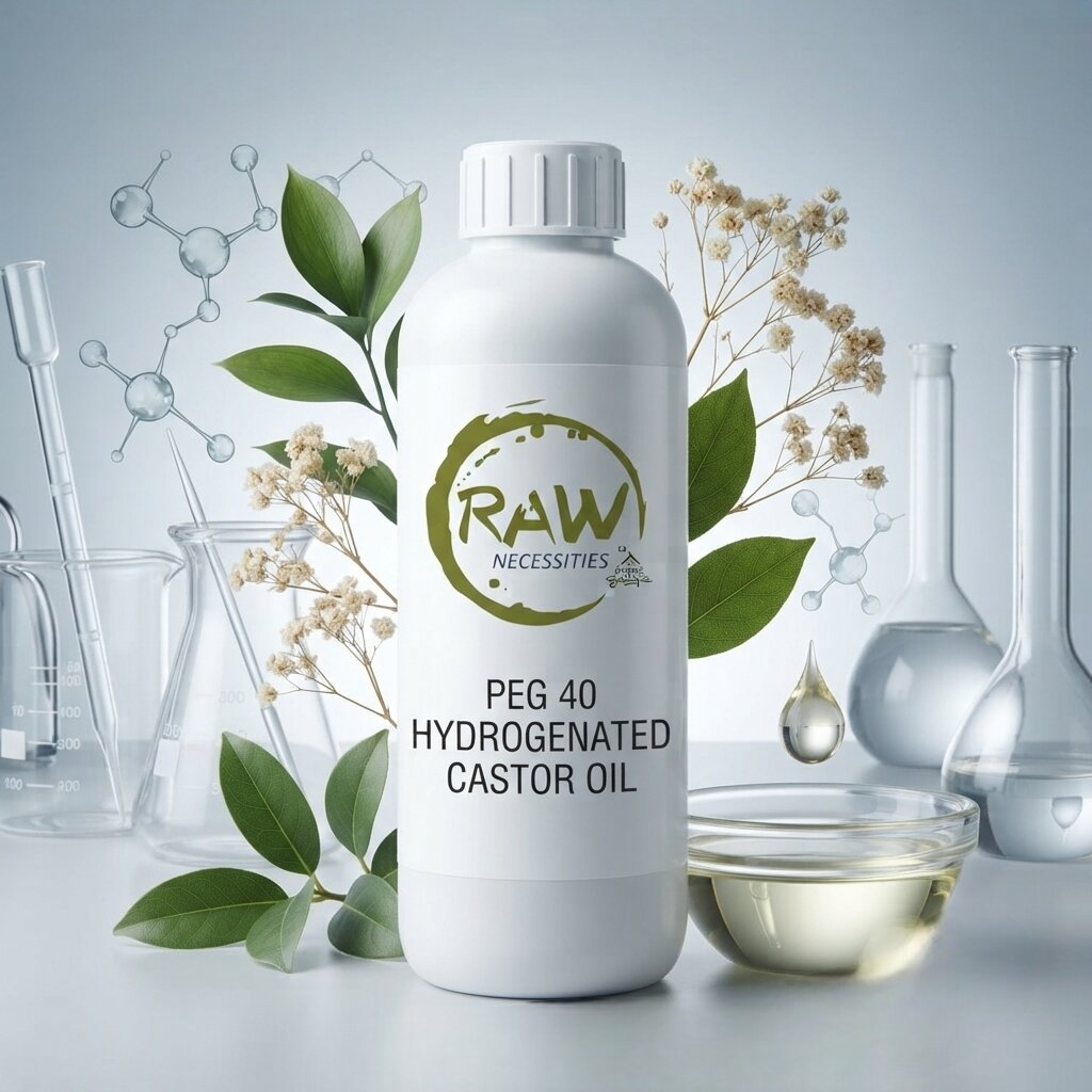 PEG-40 Hydrogenated Castor Oil – Solubilizer for Essential Oils, Fragrance Oils, Skincare & Personal Care Formulations - Image 1