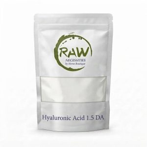 Hyaluronic Acid 1.5 DA High Molecular Weight Hyaluronic Acid for Intensive Hydration, Skin Conditioning & Moisturizing Formulations