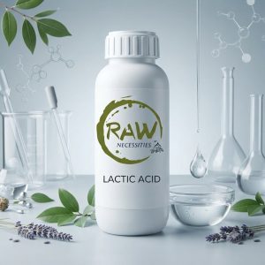 Lactic Acid Alpha Hydroxy Acid (AHA) for Gentle Exfoliation, Skin Smoothing, Hydration & pH Adjustment in Cosmetic Formulations