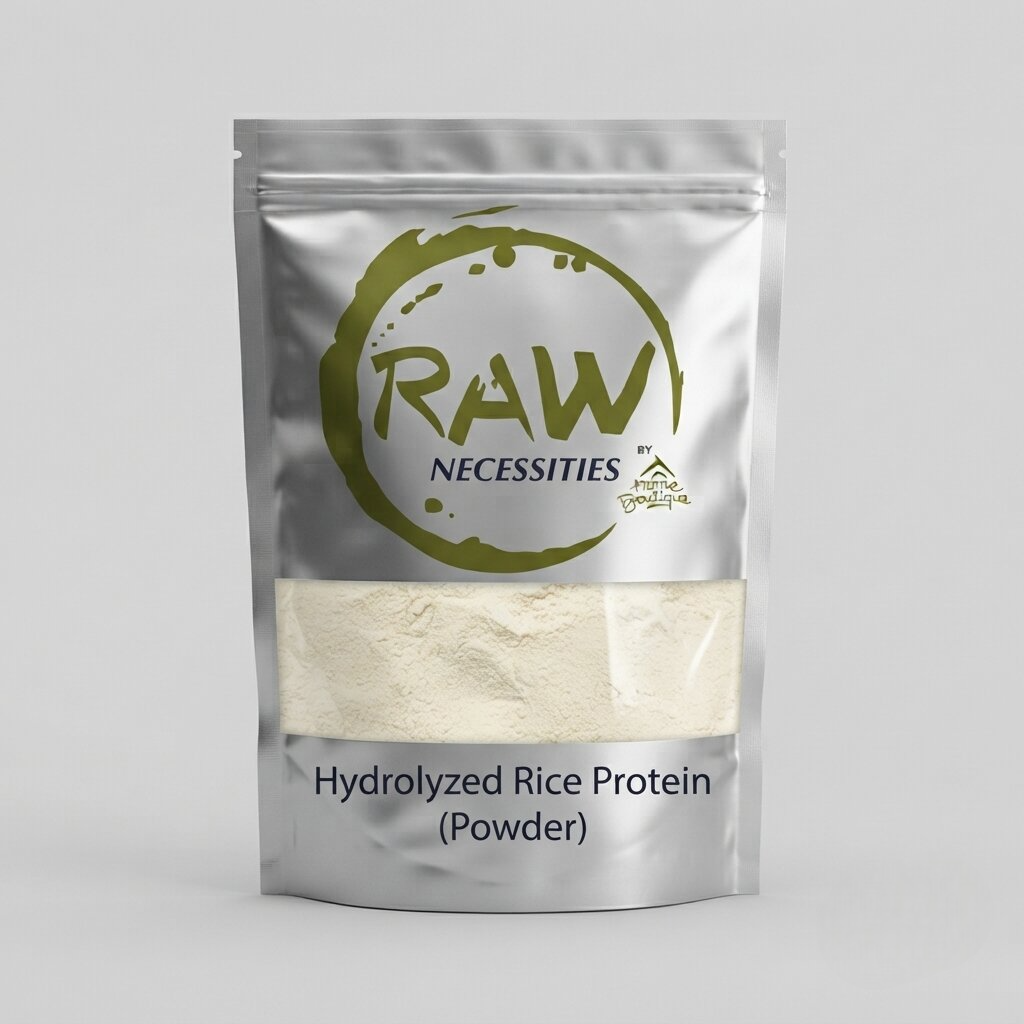 Hydrolyzed Rice Protein Plant-Derived Protein for Hair Conditioning, Smoothness, Moisture Support & Skin Care Formulations - Image 1