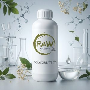 Polysorbate 20 | Cosmetic Solubilizer & Emulsifying Agent | For Perfumes, Essential Oils, Skincare, Hair Care & Personal Care Formulations