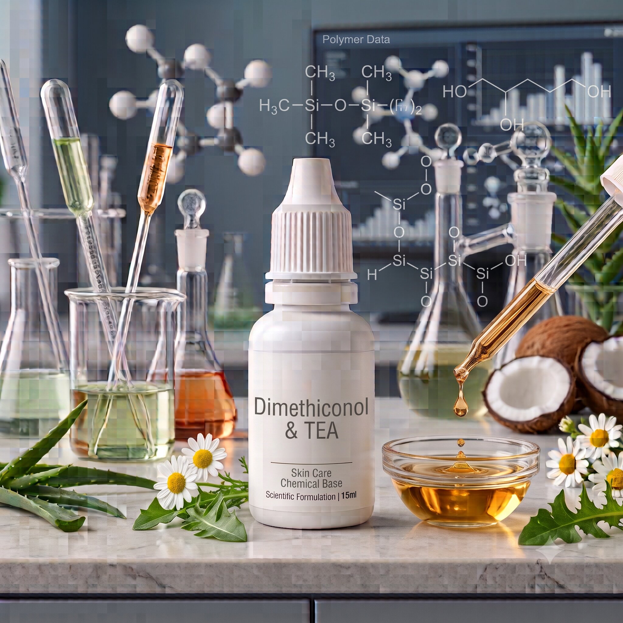 Dimethiconol & TEA Chemical – Silicone Conditioning & pH Adjusting Ingredient for Skin Care, Hair Care, Shampoo & Personal Care Formulations - Image 2