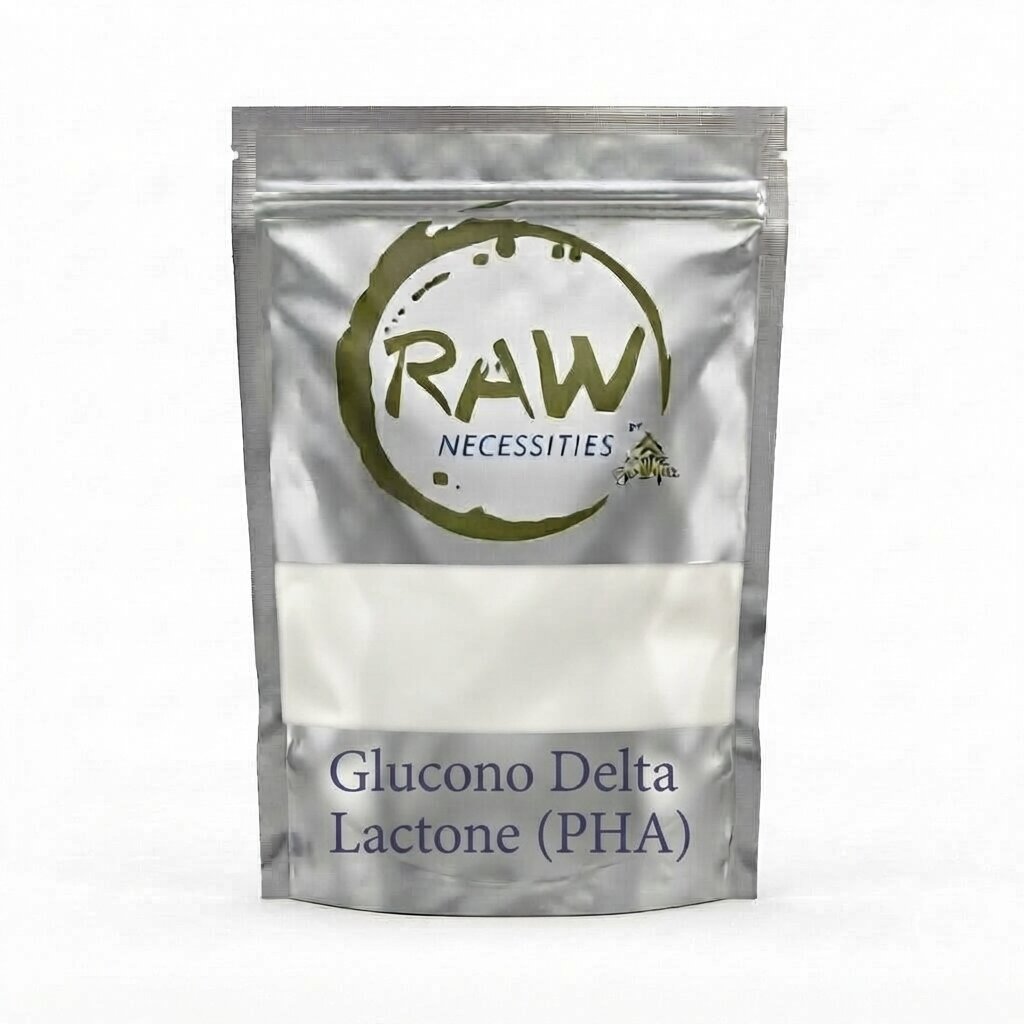 Glucono Delta Lactone (PHA) Gentle Polyhydroxy Acid for Skin Renewal, Exfoliation, Hydration & Advanced Skincare Formulations - Image 1
