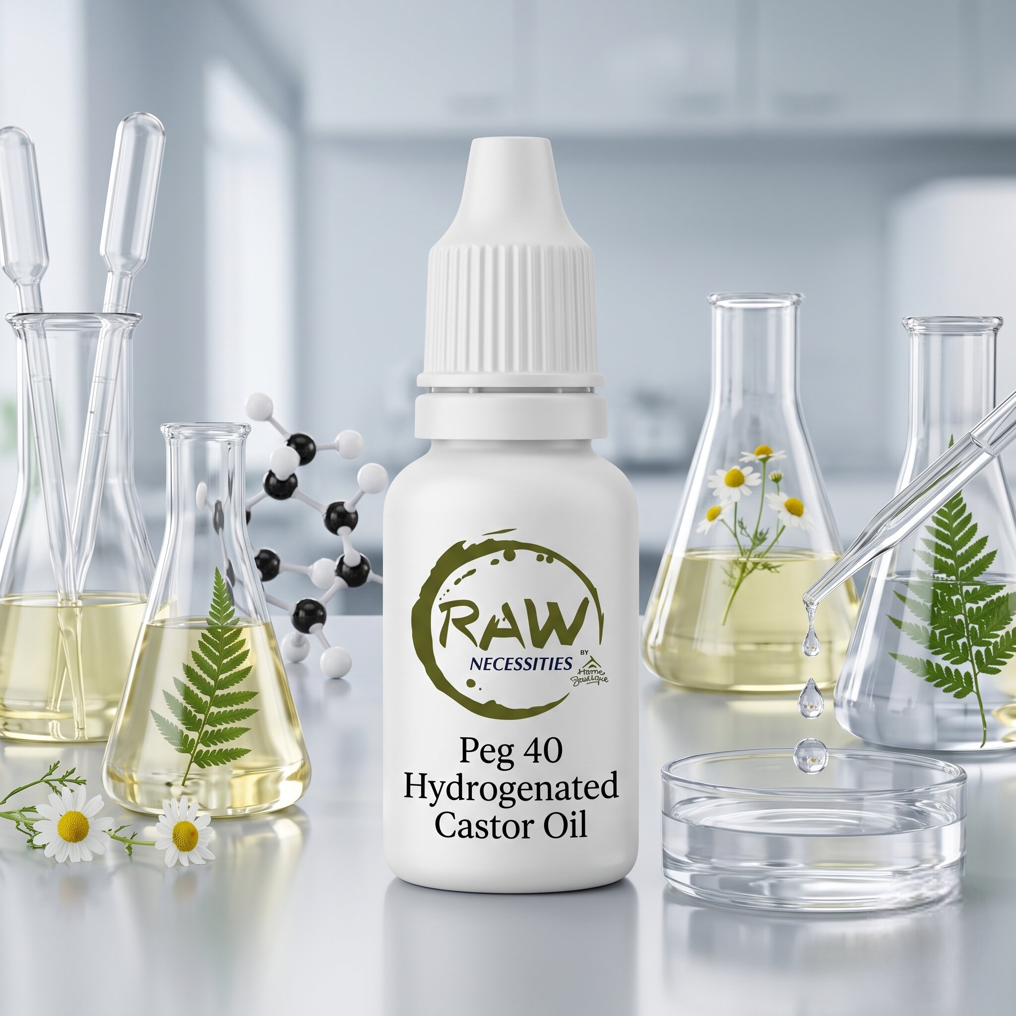 PEG-40 Hydrogenated Castor Oil – Solubilizer for Essential Oils, Fragrance Oils, Skincare & Personal Care Formulations - Image 2