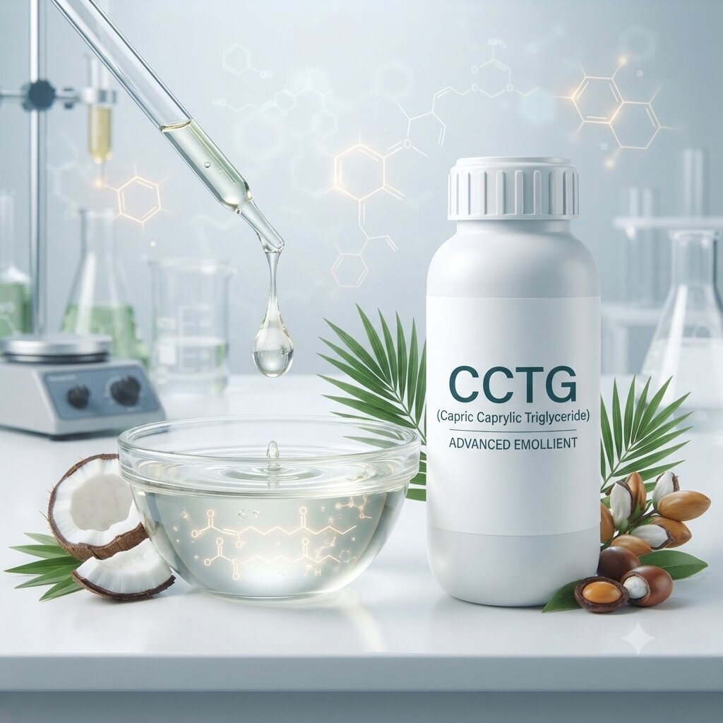 CCTG (Capric Caprylic Triglyceride) Chemical – Lightweight Emollient & Skin Conditioning Ingredient for Cosmetics and Personal Care - Image 1