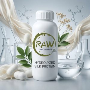 Hydrolyzed Silk Protein Premium Liquid Silk Protein for Hair Conditioning, Smoothness, Moisture Support & Skin Care Formulations
