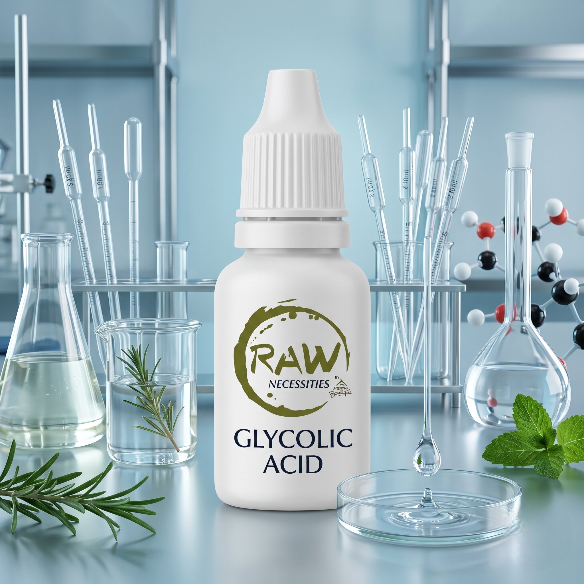 Glycolic Acid Premium AHA Exfoliating Active for Skin Renewal, Smoother Texture & Radiance-Focused Cosmetic Formulations - Image 2