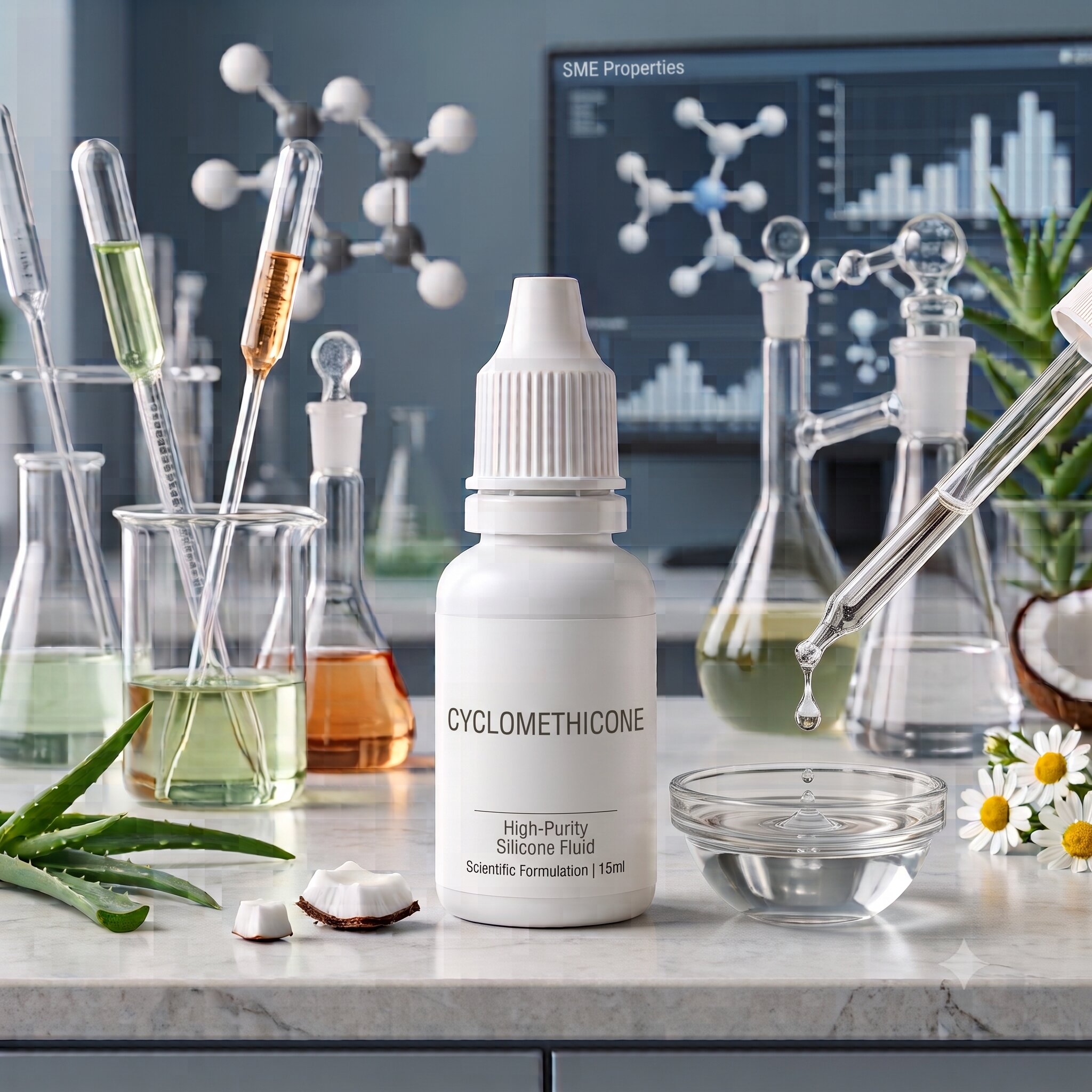 Cyclomethicone Chemical – Lightweight Volatile Silicone Emollient for Skin Care, Hair Care, Cosmetics & Personal Care Formulations - Image 2