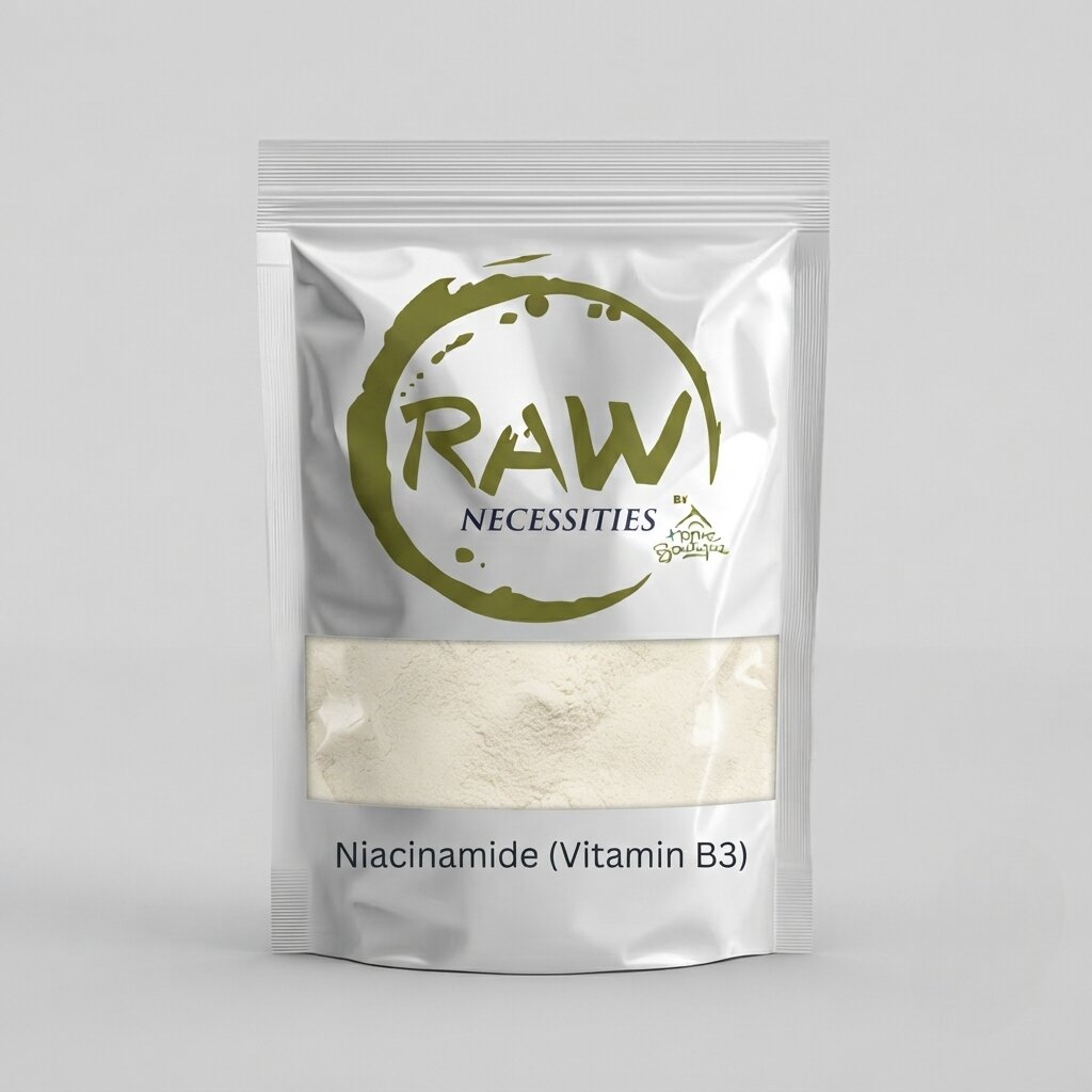 Niacinamide (Vitamin B3) Powder – Cosmetic Grade Skin Conditioning & Brightening Ingredient for Serums, Creams, Lotions & Skincare Formulations - Image 1