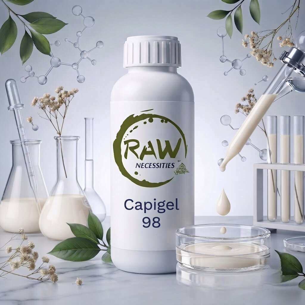 Capigel 98 – Premium Cosmetic Thickener & Rheology Modifier for Skincare and Personal Care Formulations - Image 1