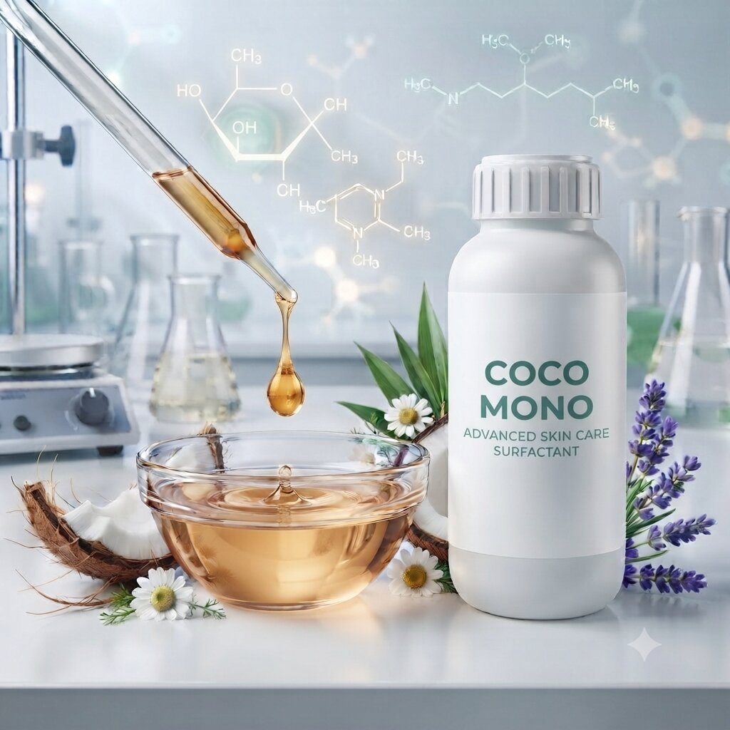 Coco Mono Chemical – Coconut-Based Emulsifying, Emollient & Conditioning Ingredient for Cosmetic and Personal Care Formulations - Image 1