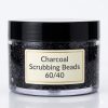 Charcoal Scrubbing Beads 60/40 – Cosmetic Grade Exfoliating Beads for Face Wash, Scrubs & Personal Care Products - Thumbnail Image 1